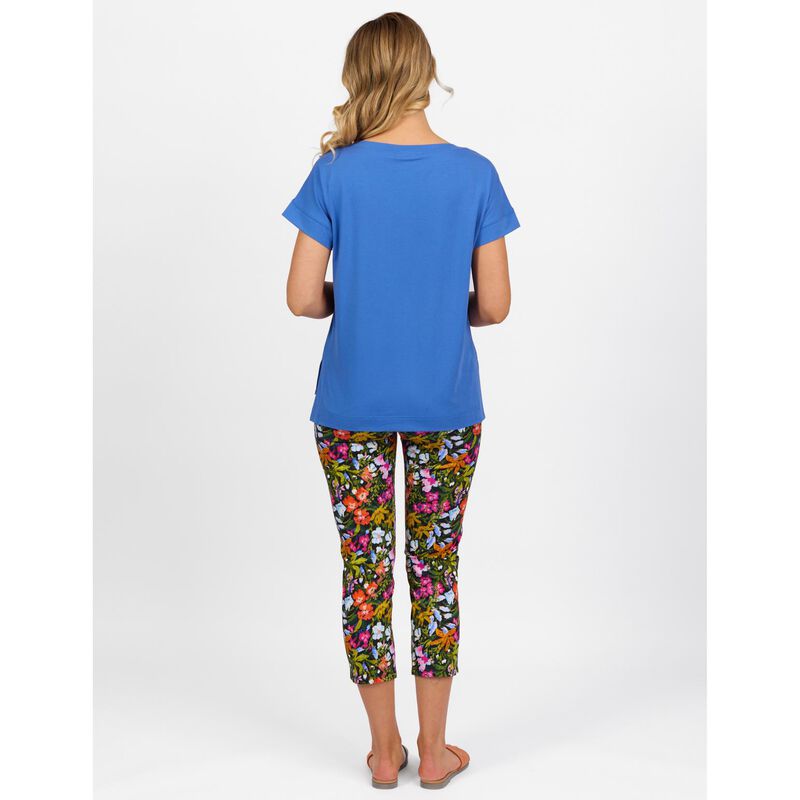 Vassalli Drop Sleeve Top With Stepped Hem image number 1